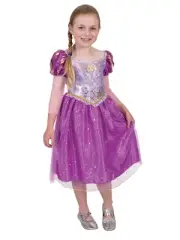 Rapunzel Sparkle Deluxe Costume for Kids - Disney Tangled