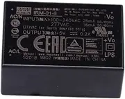 Mean Well IRM 1W 24V 42mA Switching Power Supply， IRM-01-24S