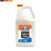 Liquid PVA Glue, White, Washable and Nontoxic, 3.78 Litres, Great for Making Sli