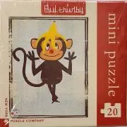 Silly Monkey Mini Jigsaw Puzzle 20 Piece PAUL THURLBY 2018 FACTORY SEALED