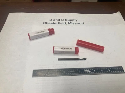 Accupro OCSFP12524, 1/8" x 1/2" LOC, Carbide Upcut Spiral Router Bit, 21°