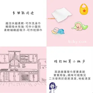 潔適康 多功能 護理巾 (共120張/12小包/箱) 乾濕兩用 滿月禮 彌月禮 純天然纖維 無防腐劑 零添加 高雄市