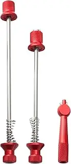 Quick Release Skewers Set, Wheel Hub Skewer | Folding Anti-Theft Wheel Bearing Skewer - Detachable Lightweight Rods Front and Rear Quick Release