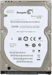 Seagate Momentus 500GB 5400 RPM 8MB SATA 3.0Gb/s 2.5" HDD ST9500325ASG (Renewed)