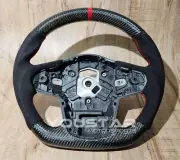 D-type CARBON Suede Alcantara Steering Wheel for TOYOTA GR SUPRA A90 A91 SZ RZ