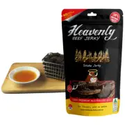 SMOKE JERKY - SMOKIE DOKIE 100% Premium Aust Dried BEEF JERKY - 85g 100g 1kg