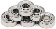 10Pcs ABEC-7 S626ZZ S626 zz 6X19X6mm Metal Seal Mini Miniature Stainless Steel Ball Bearing S626ZZ