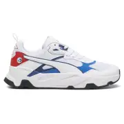 Puma Bmw Mms Trinity Lace Up Mens White Sneakers Casual Shoes 30854502
