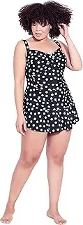 [EVANS] Women's Plus Size Tankini Twist PRT