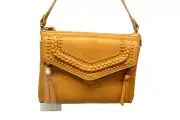Anti Kraft The Jenna Flap Crossbody Brown Purse NEW (A9)