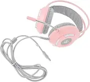 CIYODO Chic Over Ear Stereo Gaming Headset with Noise Reduction Microphone Comfortable Breathable Design for Music and Gaming Stylish Head Mounted Headphone for PC and Switch