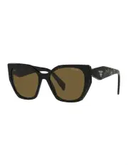 [Prada] 0PR 19ZS Sunglasses in Black/Yellow Marble