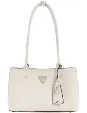 [Guess] Meridian Shoulder Satchel in Ivory