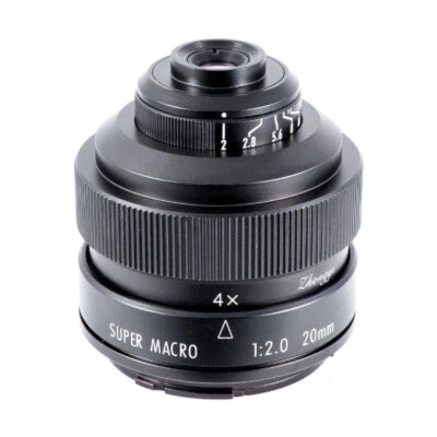 Zhongyi Mitakon Creator 20mm F/2 4-4.5x Super Macro lens for DSLR mirrorless