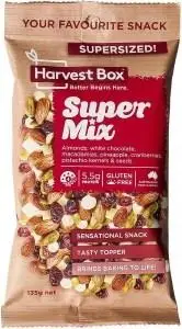Harvest Box Super Mix Snack G/F Value Bag 135g