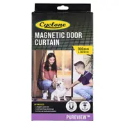 Cyclone Pureview Magnetic Screen Door Curtain 900mm x 2020mm