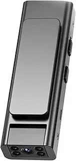 Body Cameras with Audio Video Recording, Body-Worn Portable Recorder, Wide-Angle Lens and Secure Clip Design, for Chest Mount, Helmet Use, Security, Vlogging, or Skiing Activities