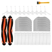 For Dynaking R15 DyNaking R15 R-R-JS2 Robot Vacuum Kit Spare Parts Accessories Brush Mop Cloth Hepa Filter