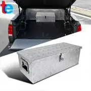 30Inch Aluminum Tool Box Silver For Flatbed Pickup Truck Bed Trunk Storage