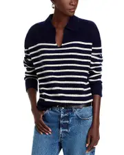 Vanessa Bruno Valdi Merino Wool Stripe Sweater