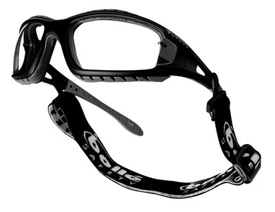 Bolle Tracker Safety Glasses Clear Lens - Airsoft Eye Protection Army Goggles