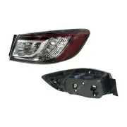 Superspares Right Led Outer Tail Light for Mazda 3 Sedan Sp25 BL 01/2009-01/2014
