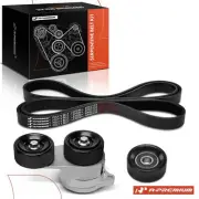3x Serpentine Belt Drive Component Kit for Honda Odyssey 2011-2017 Pilot V6 3.5L (for: Honda)