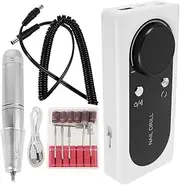 OFFIGAM Rechargeable Portable Nail Drill Machine for Acrylic Gel Polish Removal Lightweight Electric Nail File for Salon Home Use Compact Maintenance
