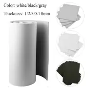 EVA Foam Sheets Handmade DIY Craft Cosplay Model 1~10mm Thick White/ Black/Grey