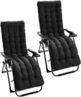 MABCIRY Sun Lounger Chair Cushions Indoor/Outdoor Chaise Sofa Cushion with No...