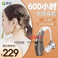 在飛比找Yahoo!奇摩拍賣優惠-助聽器 沐光助聽器專用正品重度耳聾耳背聲音放大器電池款