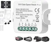 WiFi Gate Opener ligent Garage Door Opener Controller Mobilephone Remotely APP Control Compatible with Alexa Home for Voice Control