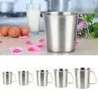 Stainless Steel Measuring Jug 0.5-2 Litre Measuring Jugs Dishwasher Safe Kitchen
