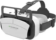 Virtual Reality Goggles - Phone Vr Headset, Anti Glare Goggles, Adjustable Vr Headsets | Comfortable Cell Phone Goggles, Vr Head Sets, Virtual Headsets for and Vr Videos, 18x12.2x9.1cm