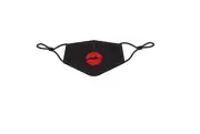 HEADSKINZ - REUSABLE COTTON FACE MASK & PM2.5 CARBON FILTER - HOT LIPS
