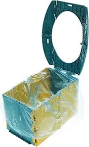 MOTHNUR Portable Folding Toilet for Travel Potty Trainer Lightweight Compact Design for Car Travel Use Durable Plastic Material for Toilet Training