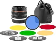 Westcott 50mm f/1.4 Lens Kit for Accessory for Lindsay Adler Optical Spot Kit - Includes 3 Bonus Gobos and Creative Color Gels