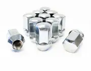 (24) 9/16 DODGE RAM OEM STOCK REPLACEMENT LUG NUTS CHROME 7/8" HEX 2002-10 WHEEL