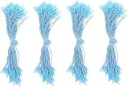 GETAJGHSD 1000Pcs Cotton Hang Tag Ties for Clothing Price Labels Durable Price Fasteners Versatile Use for Care Labels Tags Cards Easy to Use Secure