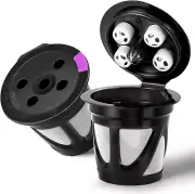 Reusable K Cups for Keurig 2-Pack Universal K CUP Refillable Coffee Pods