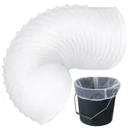 60 Pack 5 Gallon Fine Mesh Bag Strainer Elastic Top Paint Strainer Filter Bags