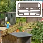 Picket fence 37cm - OO/HO scenery Busch 6006
