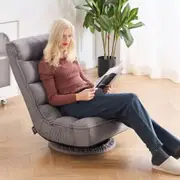 360degree Swivel Floor Gaming Chair with 4 Adjustable Position Folding Chair