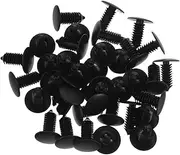 Luxshiny 50pcs Plastic Car Roof Clips Reliable Auto Push Retainers for Door Trim Bumper and Panel Easy to Install Durable Plastic Fasteners for Automotive Needs