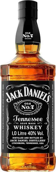 Jack Daniels Tennessee Whiskey 1L - 1 Bottles