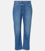 [The Row] The Row Riaco mid-rise slim jeans 29 blue