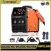 HITBOX 2IN1 Flux Core MIG Welder 220V Gasless MIG MMA Welding Machine Portable