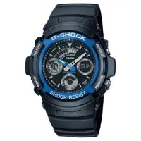 在飛比找蝦皮購物優惠-【春麗時間】CASIO G SHOCK 雙顯錶 霧黑藍圈 A