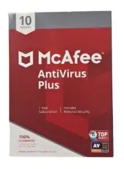 McAfee AntiVirus Plus 10 Devices New Sealed
