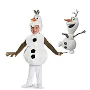 Frozen Olaf Theme Party Costume Cosplay Movie Cosplay for Boys Girls' Kid's Carnival Masquerade